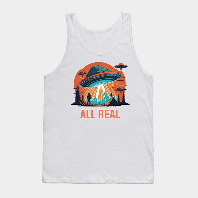 I believe UFO and aliens are here Tank Top by sukhendu.12